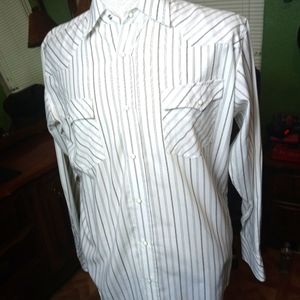 Micros Pearl Snap Dress Shirt